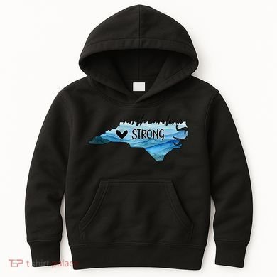 Support North Carolina Stay Western Strong Nc State Gift Kids Hoodie