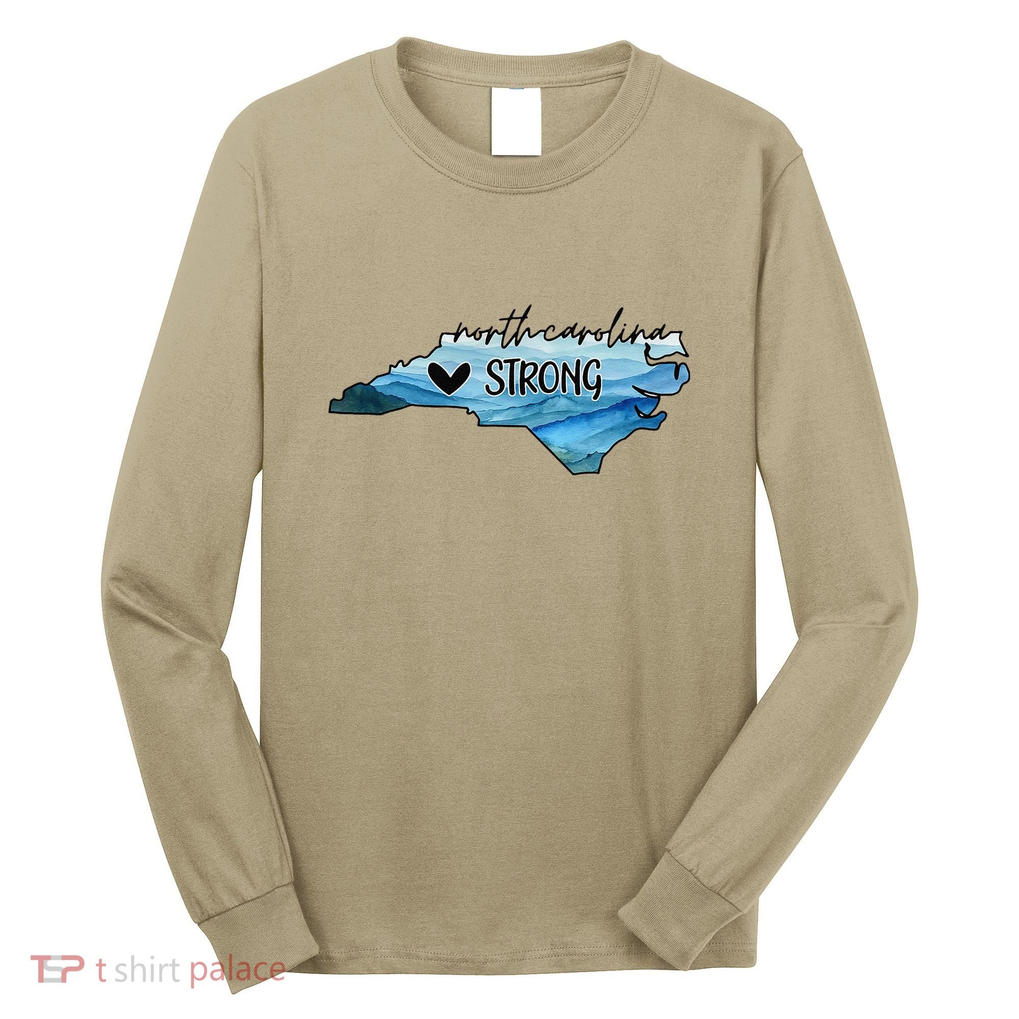 Support North Carolina Stay Western Strong Nc State Gift Long Sleeve Shirt