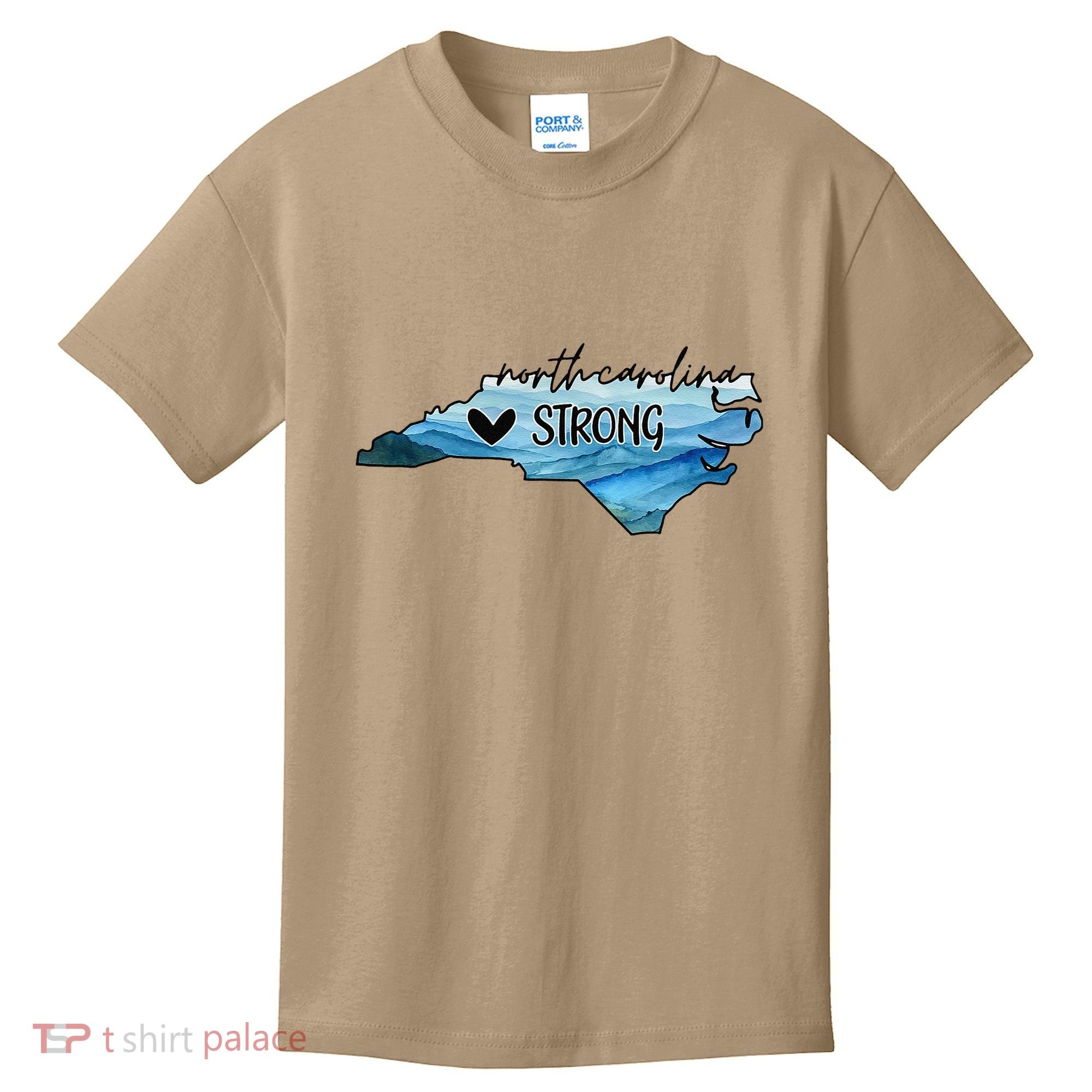 Support North Carolina Stay Western Strong Nc State Gift Kids T-Shirt