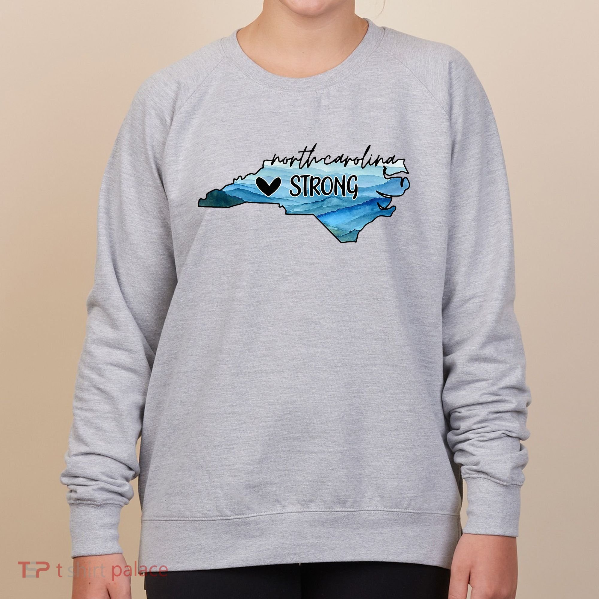 Support North Carolina Stay Western Strong Nc State Women's Sweatshirt