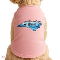 Support North Carolina Stay Western Strong Nc State Doggie Tank thumb 0