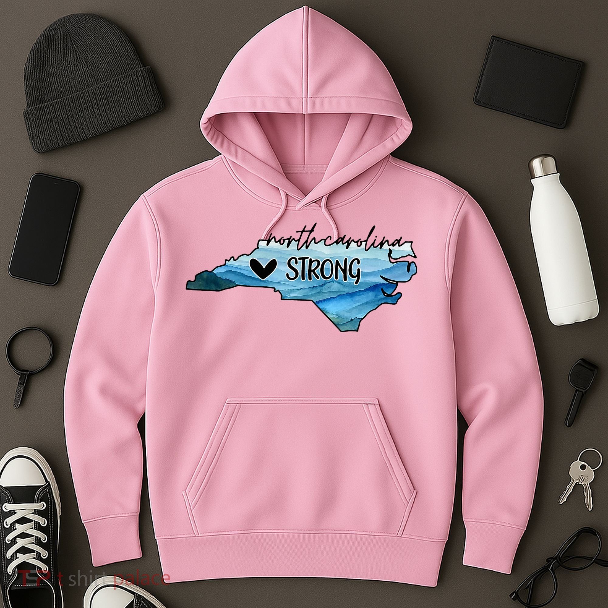 Support North Carolina Stay Western Strong Nc State Hoodie