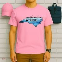 Support North Carolina Stay Western Strong Nc State T-Shirt thumb 6