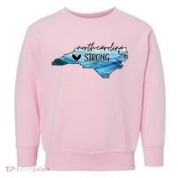 Support North Carolina Stay Western Strong Nc State Toddler Sweatshirt thumb 0