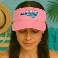 Support North Carolina Stay Western Strong Nc State Visor thumb 2