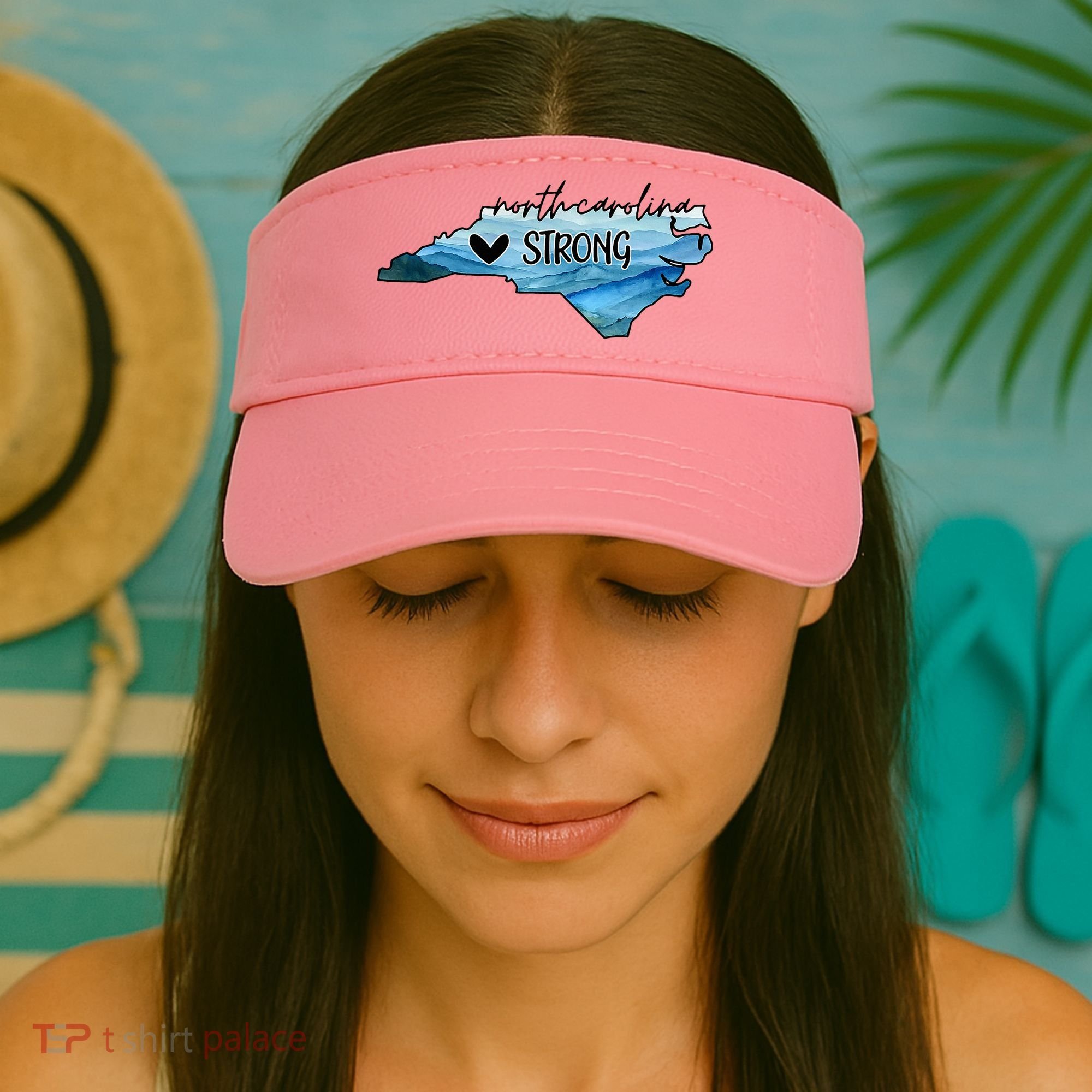 Support North Carolina Stay Western Strong Nc State Visor