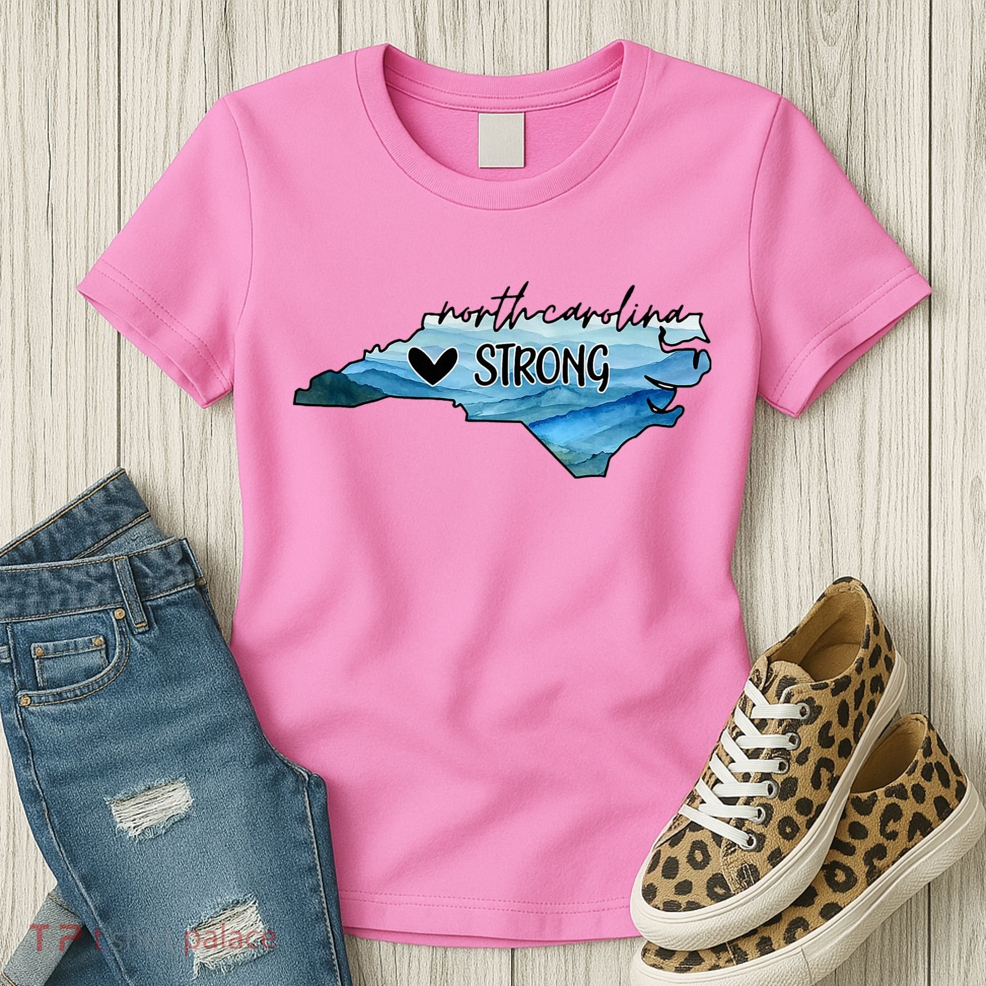 Support North Carolina Stay Western Strong Nc State Women's T-Shirt