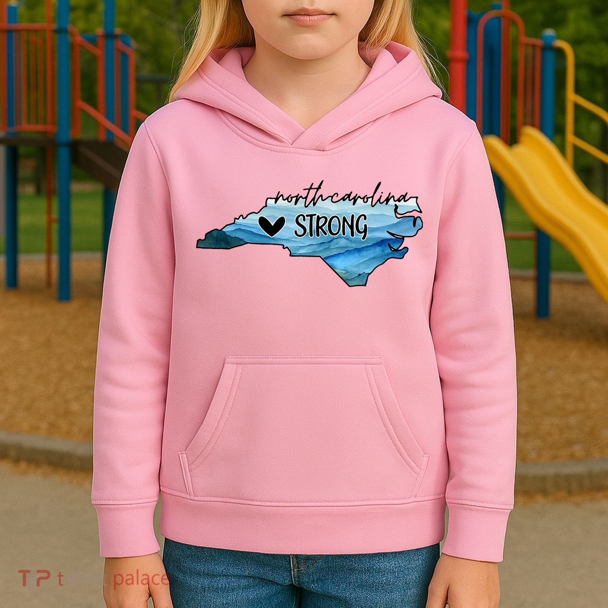 Support North Carolina Stay Western Strong Nc State Kids Hoodie