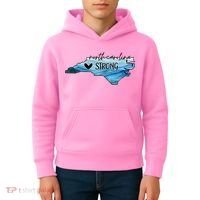 Support North Carolina Stay Western Strong Nc State Kids Hoodie thumb 4