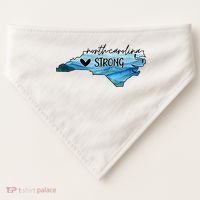 Support North Carolina Stay Western Strong Nc State USA-Made Doggie Bandana thumb 0