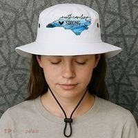 Support North Carolina Stay Western Strong Nc State Bucket Hat thumb 3