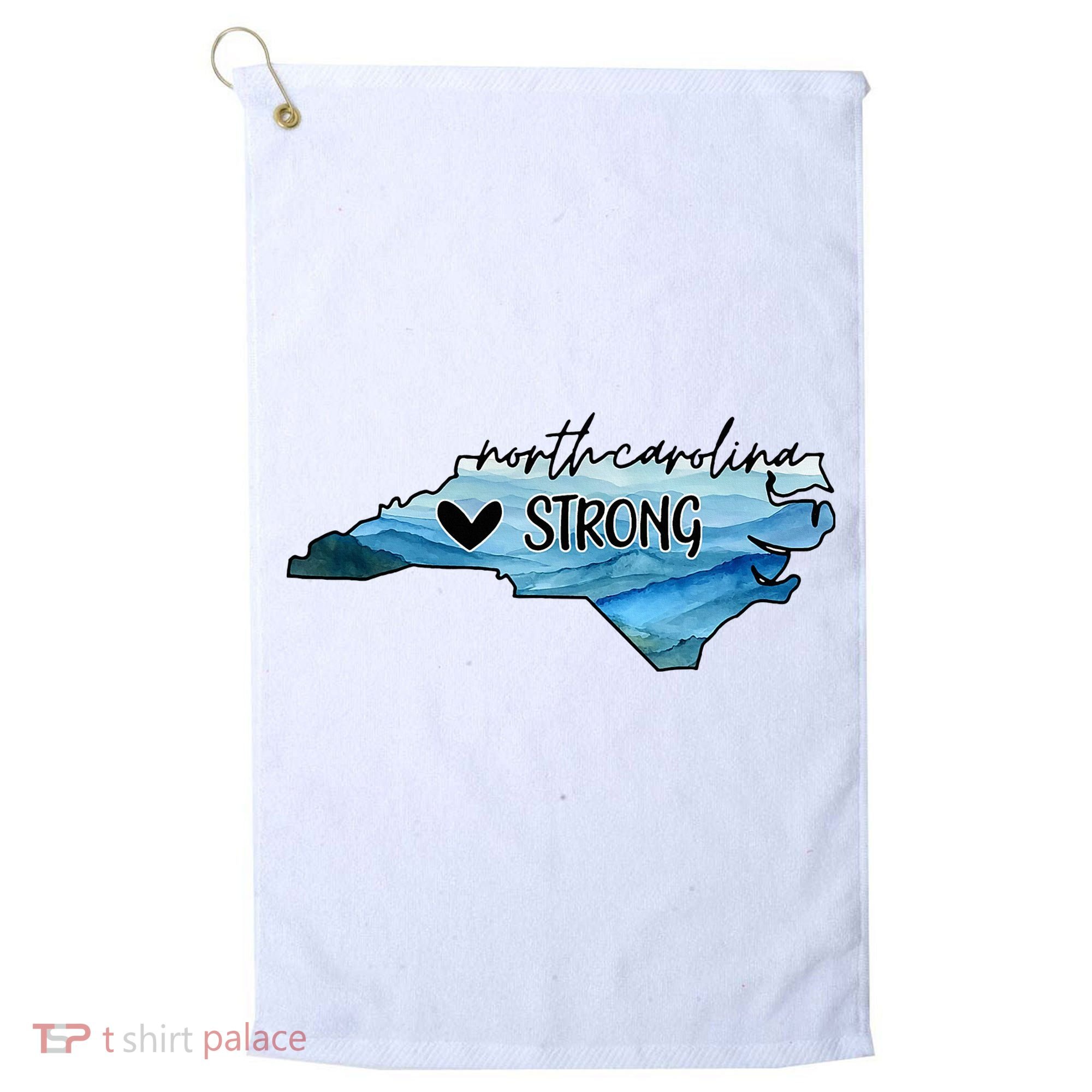 Support North Carolina Stay Western Strong Nc State Golf Towel