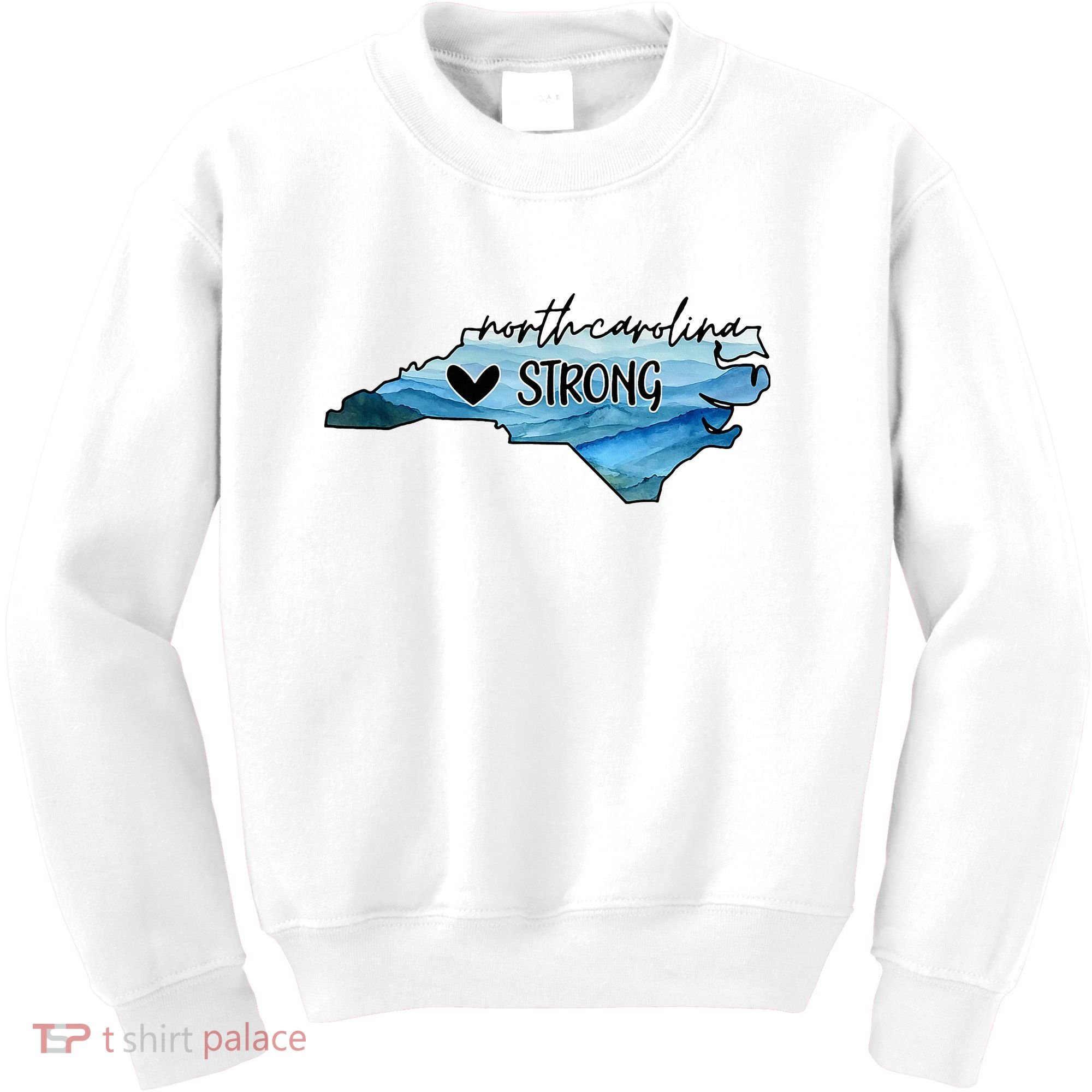 Support North Carolina Stay Western Strong Nc State Kids Sweatshirt