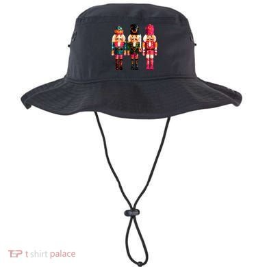 Sequin Nutcracker Christmas Xmas Bucket Hat