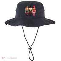 Sequin Nutcracker Christmas Xmas Bucket Hat thumb 0