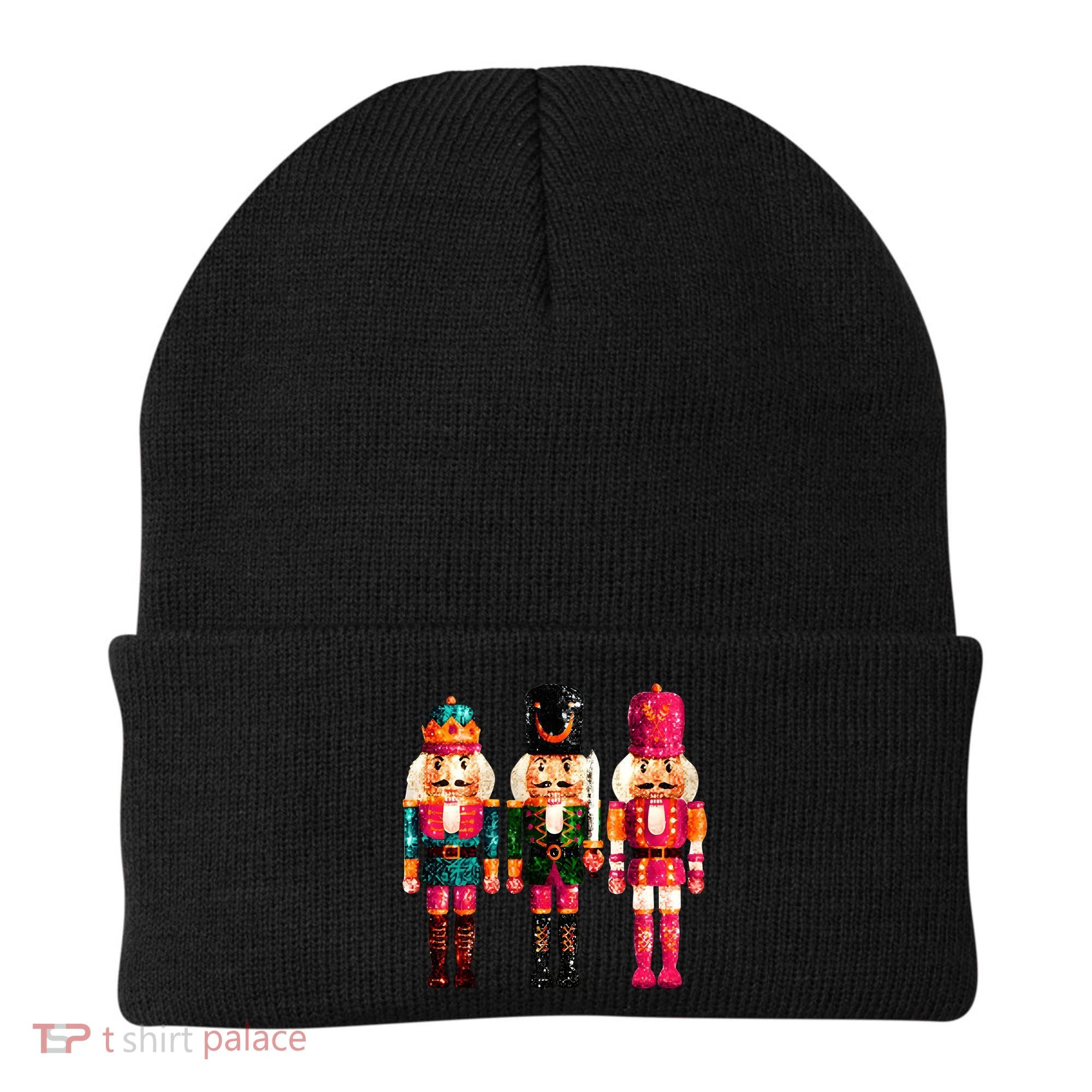 Sequin Nutcracker Christmas Xmas Beanie