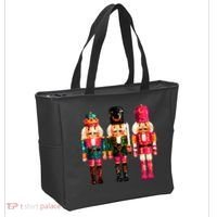 Sequin Nutcracker Christmas Xmas Tote Bag thumb 2