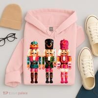 Sequin Nutcracker Christmas Xmas Hoodie thumb 4