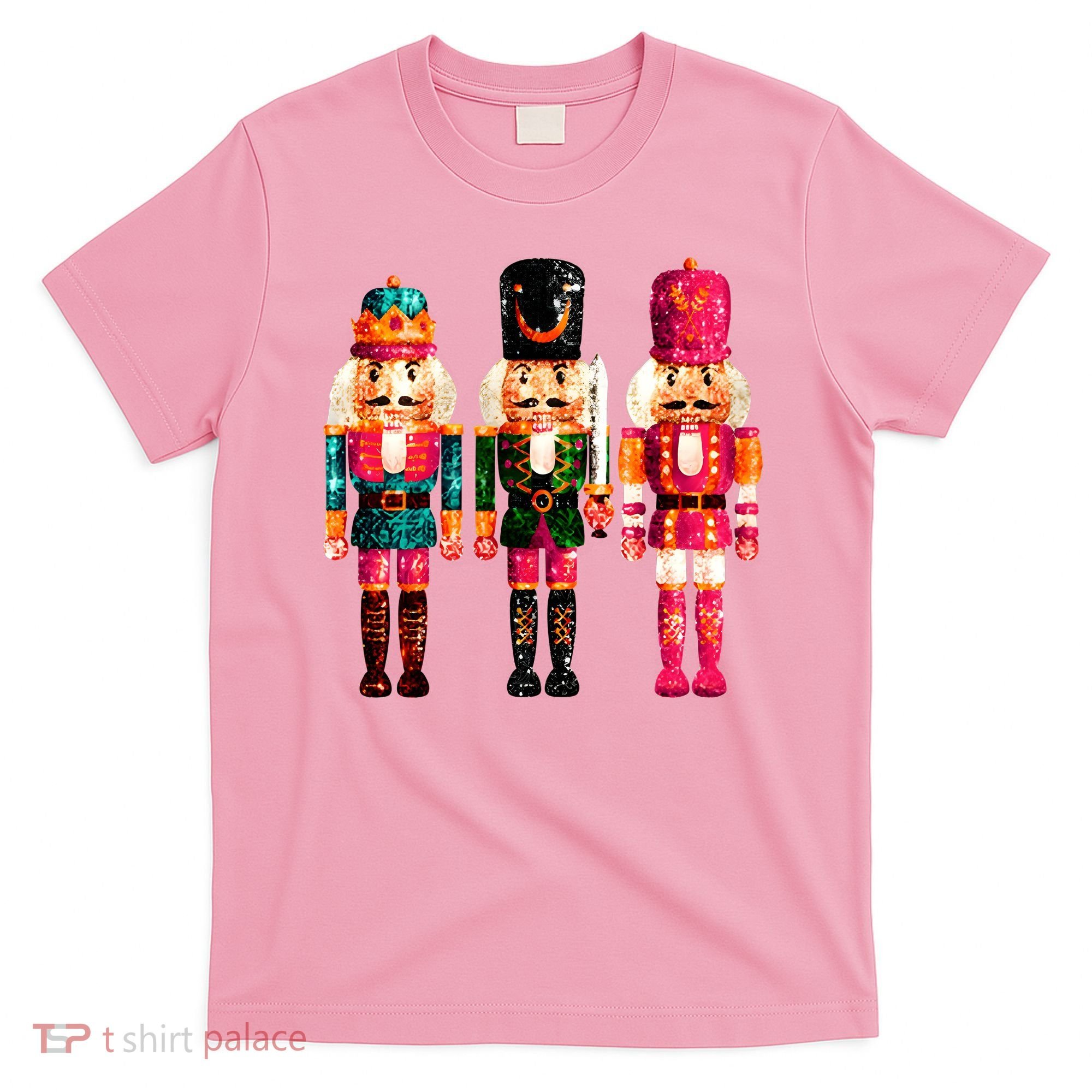 Sequin Nutcracker Christmas Xmas T-Shirt