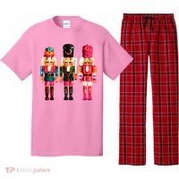 Sequin Nutcracker Christmas Xmas Pajama Set thumb 0
