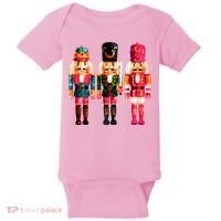 Sequin Nutcracker Christmas Xmas Baby Bodysuit thumb 0
