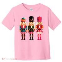 Sequin Nutcracker Christmas Xmas Toddler T-Shirt thumb 0