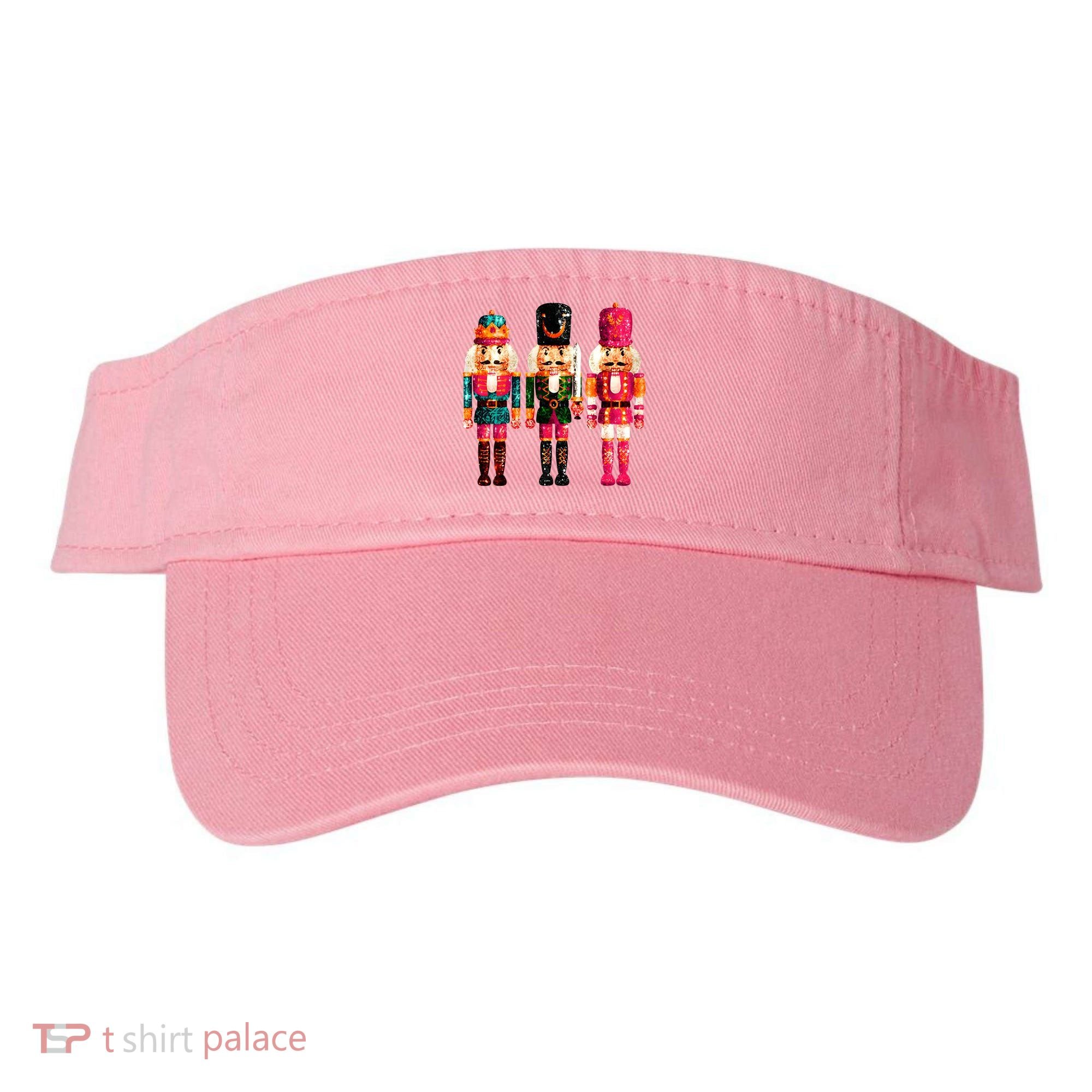 Sequin Nutcracker Christmas Xmas Visor
