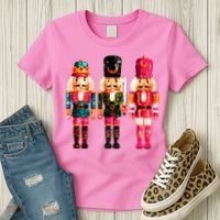 Sequin Nutcracker Christmas Xmas Women's T-Shirt thumb 3
