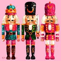 Sequin Nutcracker Christmas Xmas Women's T-Shirt thumb 6