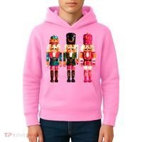 Sequin Nutcracker Christmas Xmas Kids Hoodie thumb 4