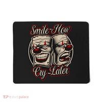Smile Now Cry Later Drama Masks Mousepad thumb 0