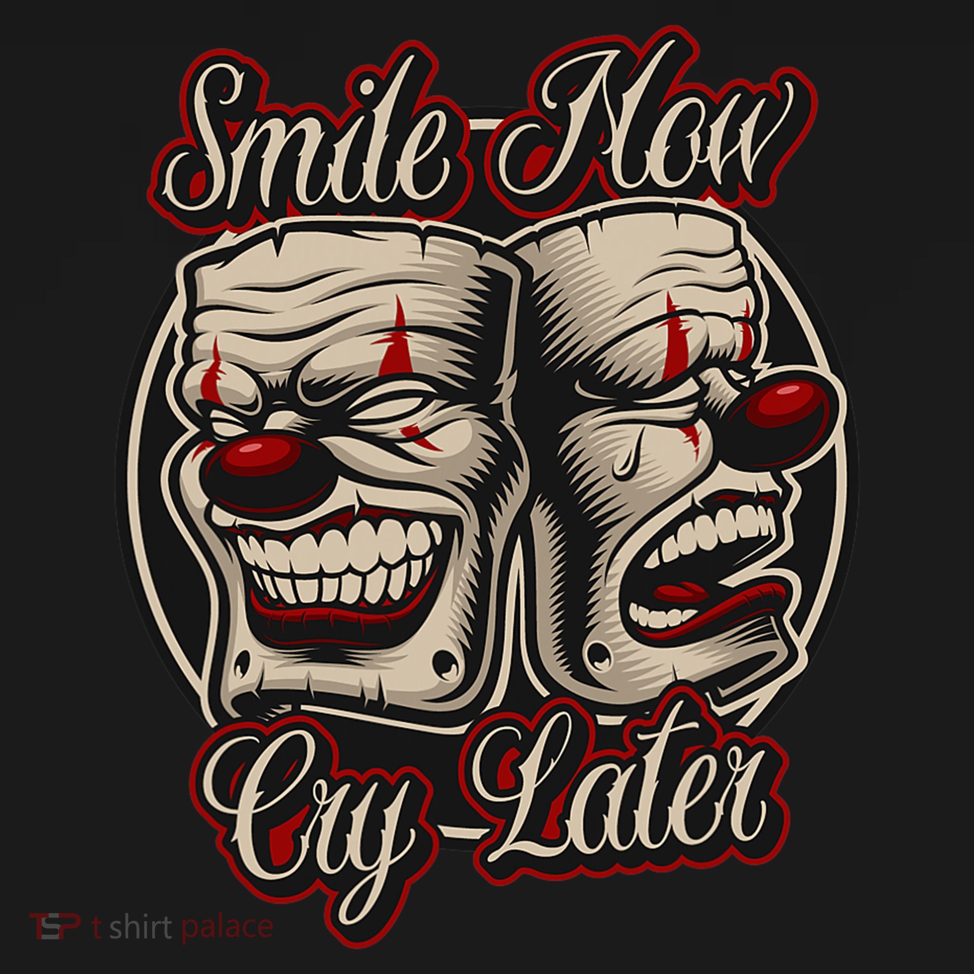 Smile Now Cry Later Drama Masks Women's Tank Top