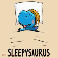 Sleepysaurus nightshirt Dinosaur Dino TRex nightgown Sleep Tote Bag thumb 4