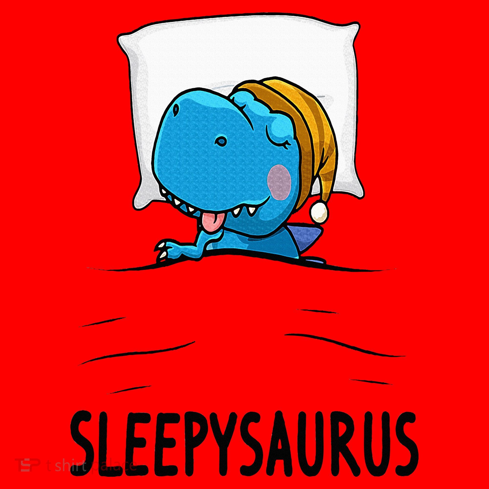 Sleepysaurus nightshirt Dinosaur Dino TRex nightgown Sleep Santa Hat