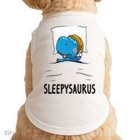 Sleepysaurus nightshirt Dinosaur Dino TRex nightgown Sleep Doggie Tank thumb 0
