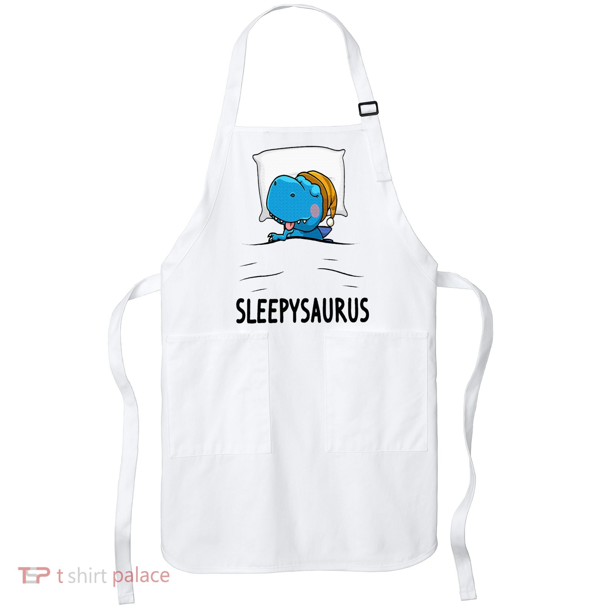 Sleepysaurus nightshirt Dinosaur Dino TRex nightgown Sleep Apron