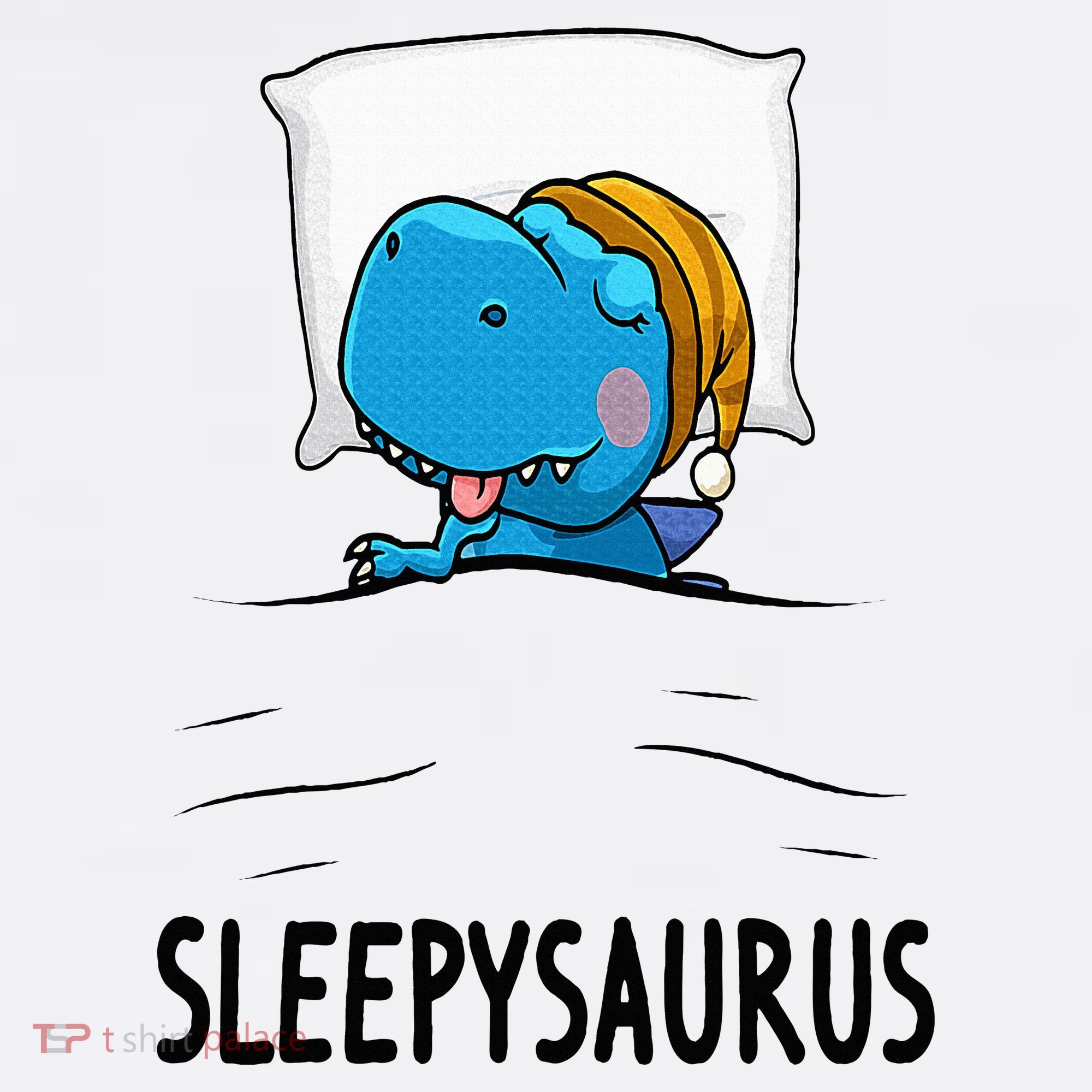 Sleepysaurus nightshirt Dinosaur Dino TRex nightgown Sleep Women's Tank Top