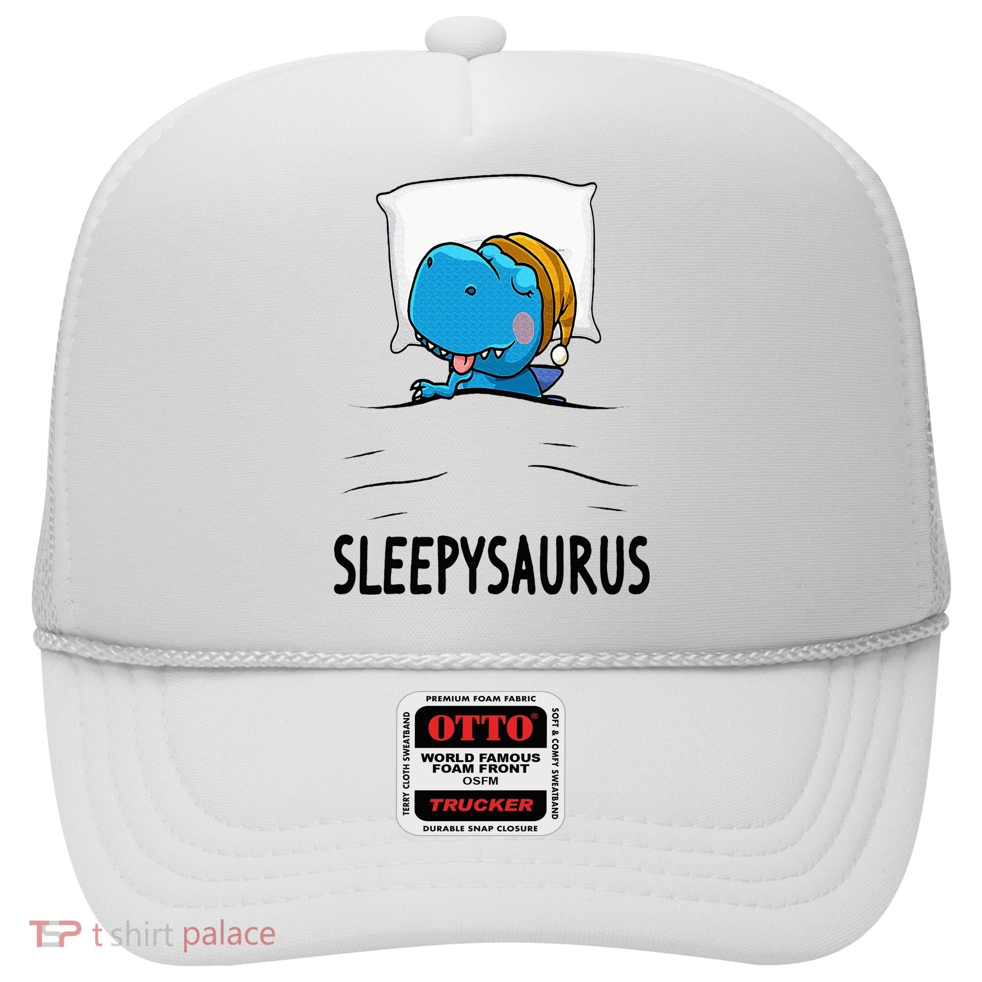 Sleepysaurus nightshirt Dinosaur Dino TRex nightgown Sleep Hat