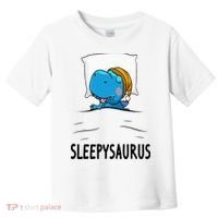 Sleepysaurus nightshirt Dinosaur Dino TRex nightgown Sleep Toddler T-Shirt thumb 0