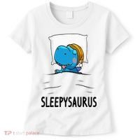 Sleepysaurus nightshirt Dinosaur Dino TRex nightgown Sleep Women's T-Shirt thumb 0
