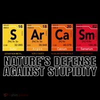 Sarcasm Natures Defense Against Stupidity Women's Hoodie thumb 2