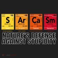 Sarcasm Natures Defense Against Stupidity Hat thumb 2