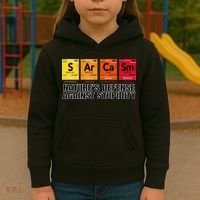 Sarcasm Natures Defense Against Stupidity Kids Hoodie thumb 3
