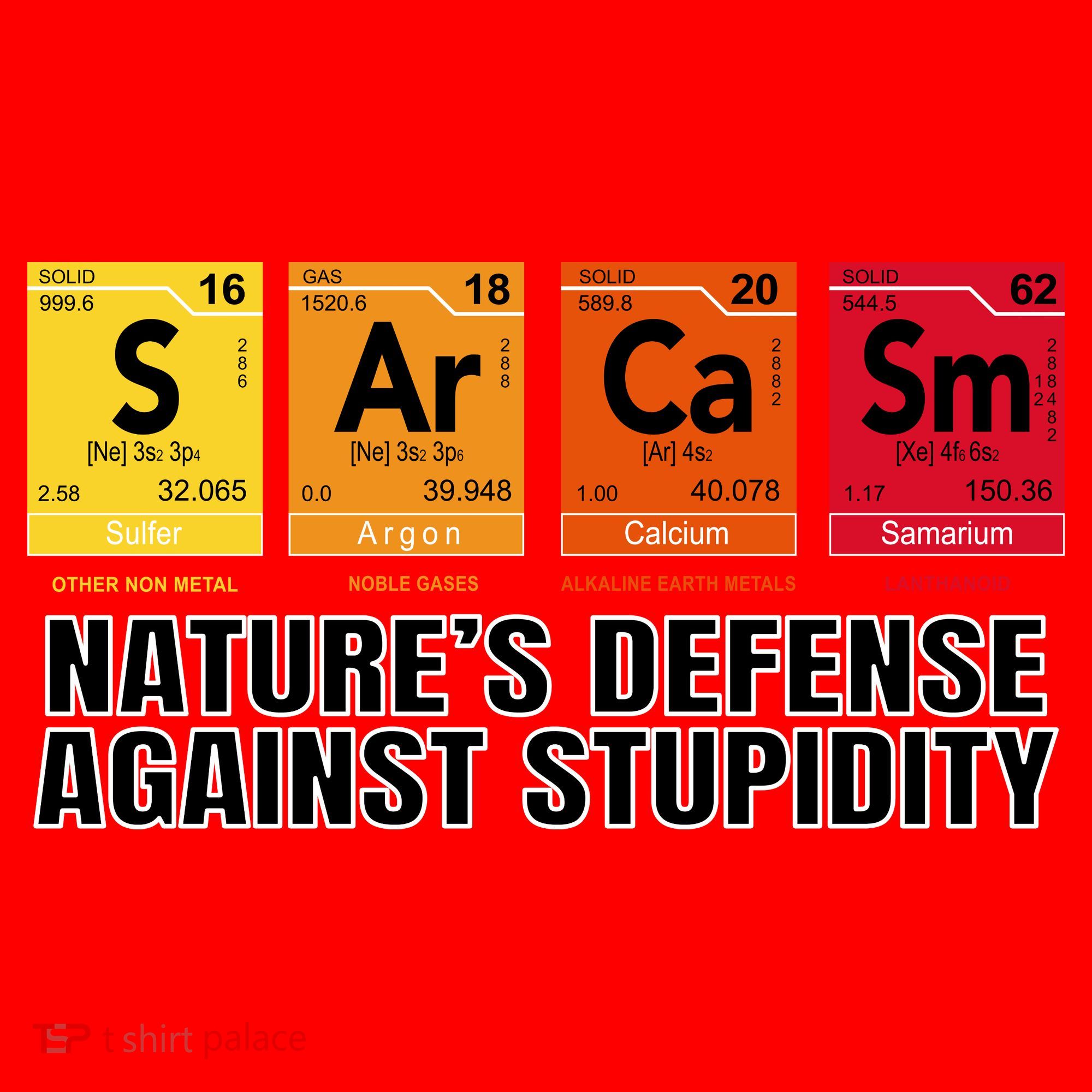Sarcasm Natures Defense Against Stupidity Santa Hat