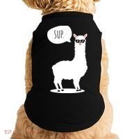 Sup No Drama Llama Alpaca Doggie Tank thumb 0