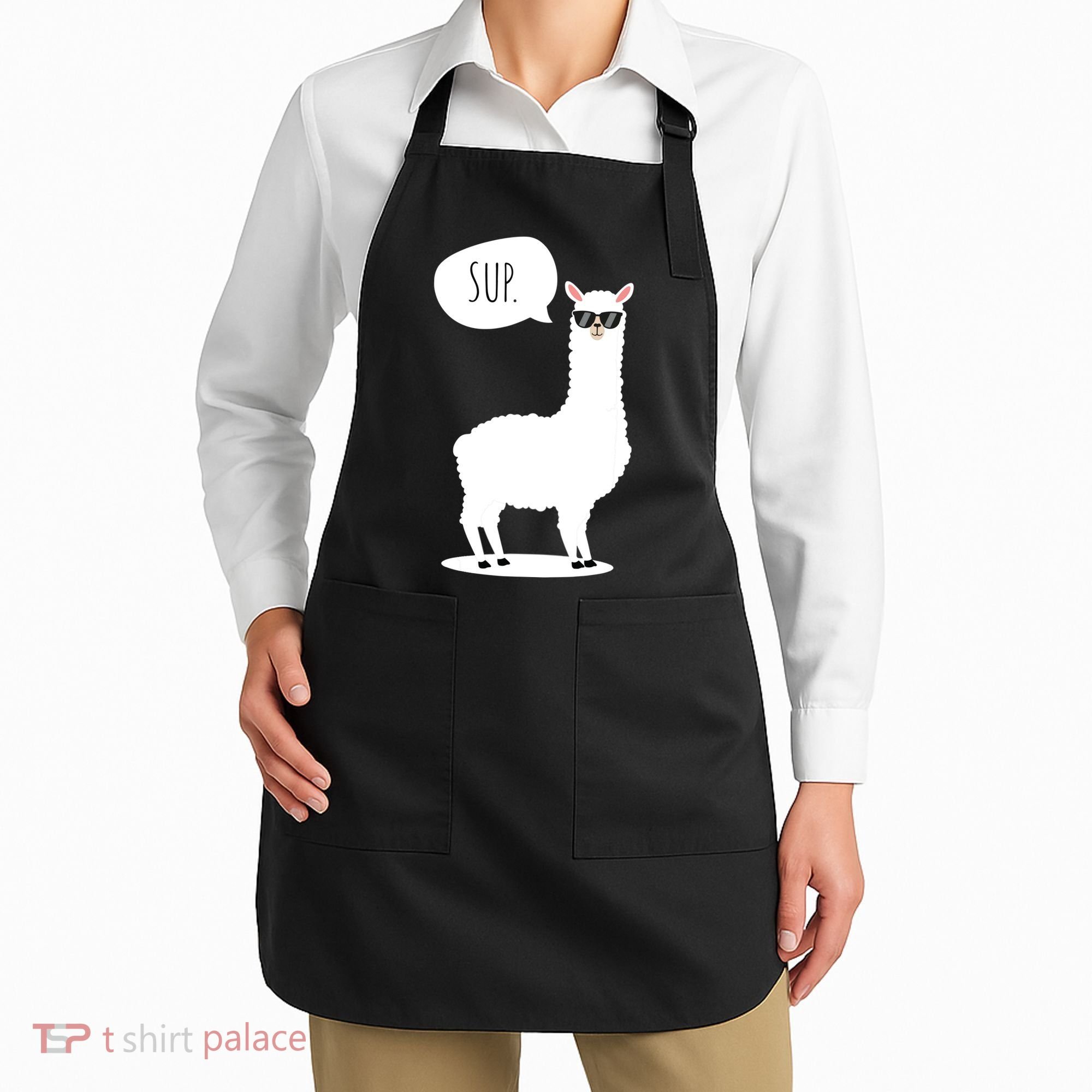 Sup No Drama Llama Alpaca Apron