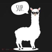 Sup No Drama Llama Alpaca Apron thumb 3