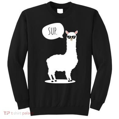 Sup No Drama Llama Alpaca Sweatshirt