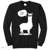 Sup No Drama Llama Alpaca Sweatshirt thumb 0