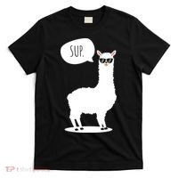 Sup No Drama Llama Alpaca T-Shirt thumb 0